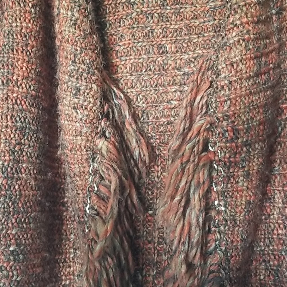 Chico's Katarina Hardware Fringe Cardigan - Picture 8 of 10
